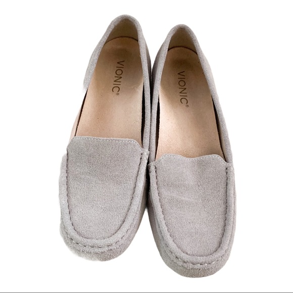 Vionic Shoes | Vionic Leather Suede Debbie Moccasins Loafer | Poshmark